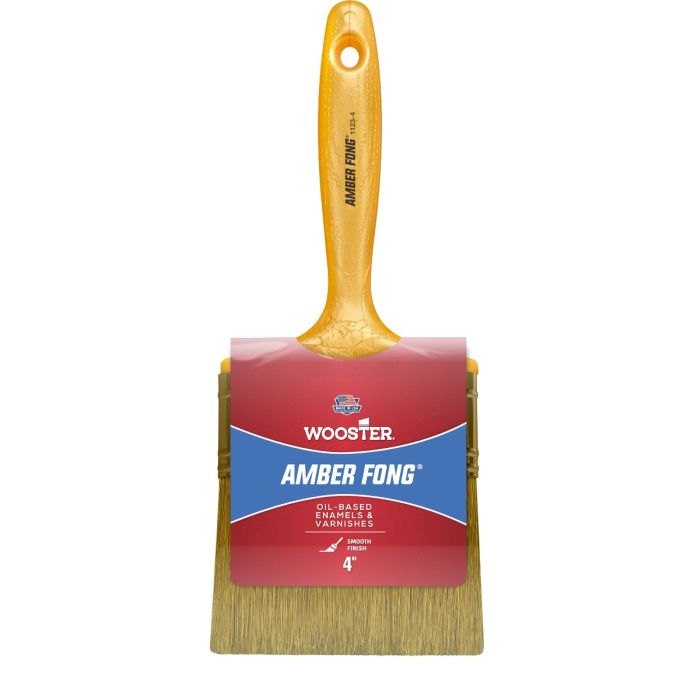 Wooster Amber Fong Brown China Bristle Paint Brushes