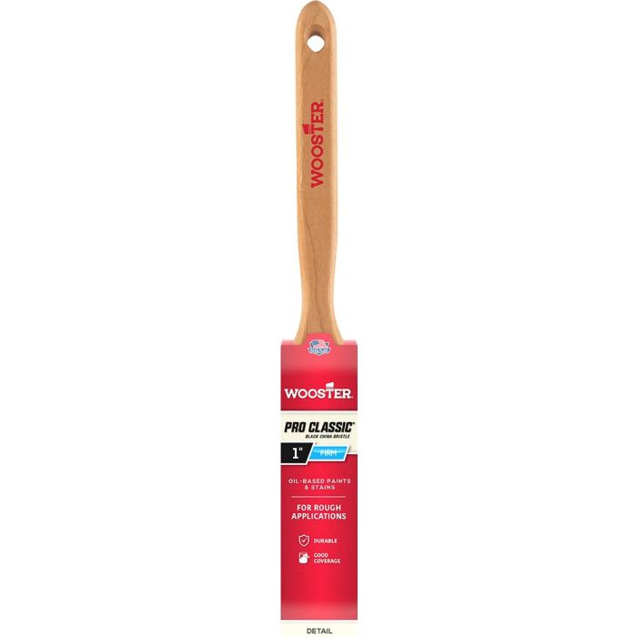Wooster Pro Classic Black China Bristle Paint Brushes