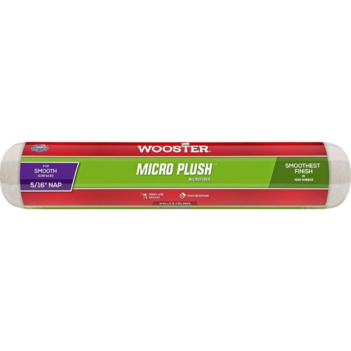 Wooster Micro Plush Microfiber Roller Covers