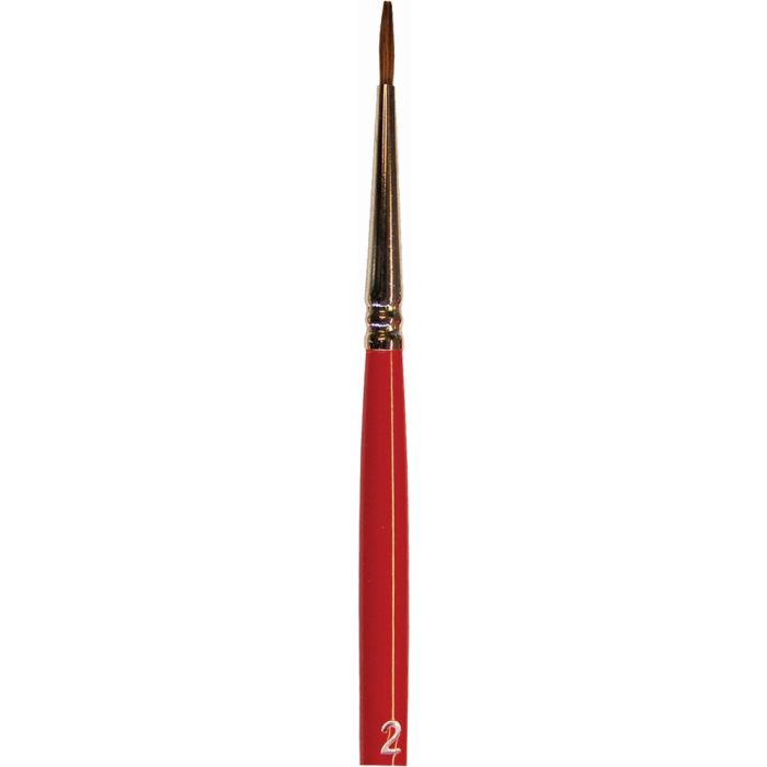 Wooster #2 Red Sable Oil Round Artist Brush
