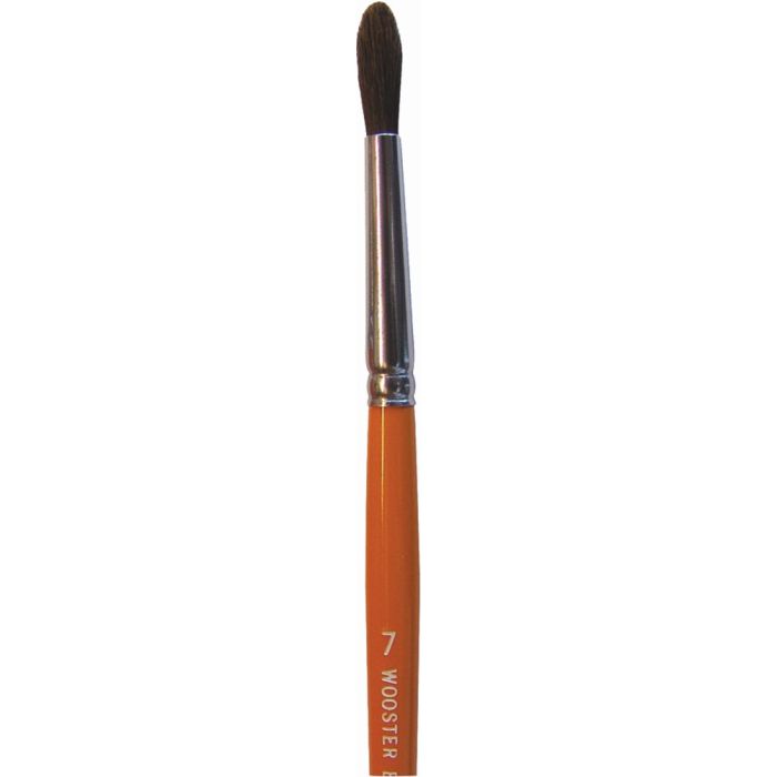 Wooster #7 Camel Hair Watercolor Pointed Artist Brush