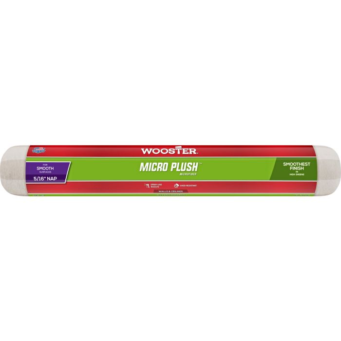 Wooster Micro Plush Microfiber Roller Covers