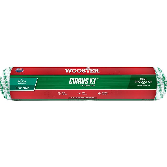 Wooster Cirrus X Woven Polyamide Yarn Roller Covers