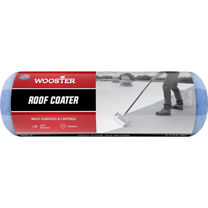 Wooster 9" x 3/4" Nap Roof Coater Knit Roller Cover