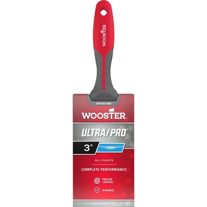 Wooster 3" Ultra/Pro Firm GripTech MAX Flat Paint Brush