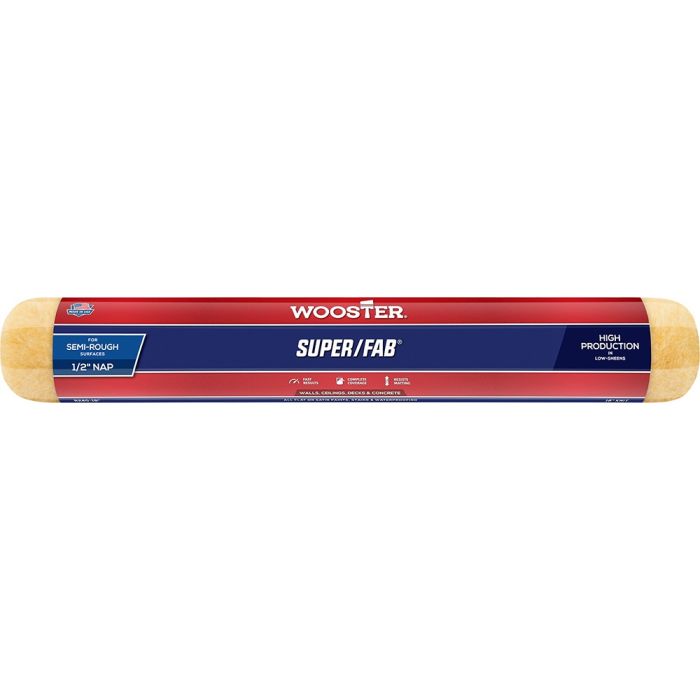Wooster 18" x 1/2" Nap Super/Fab Roller Cover