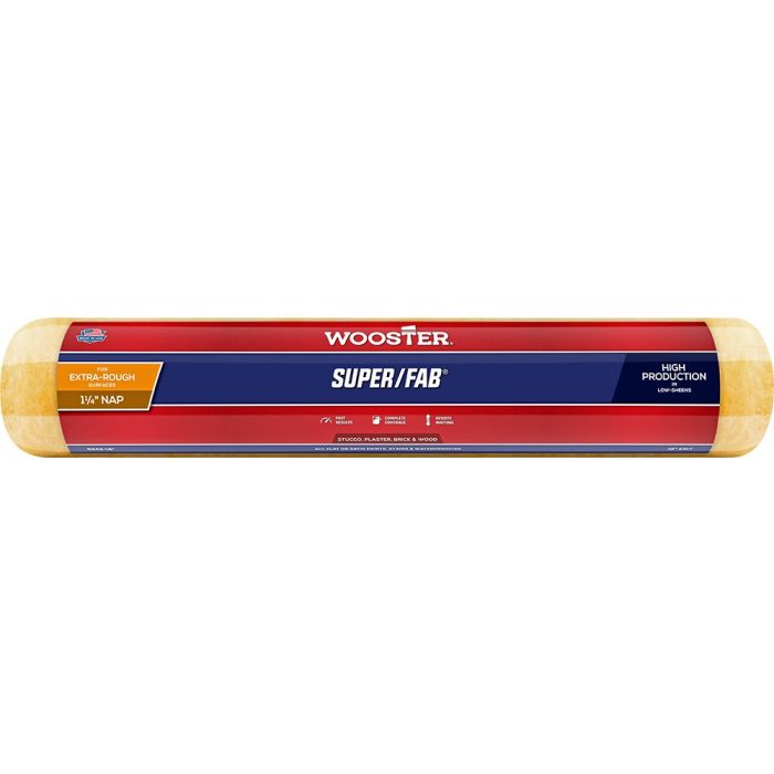 Wooster 18" 1-1/4" Nap Super/Fab Roller Cover