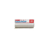 Husky Clear Polyethylene Plastic Sheeting