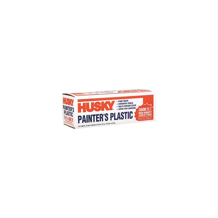 Husky 400' .31mil High Density Painters Poly Films