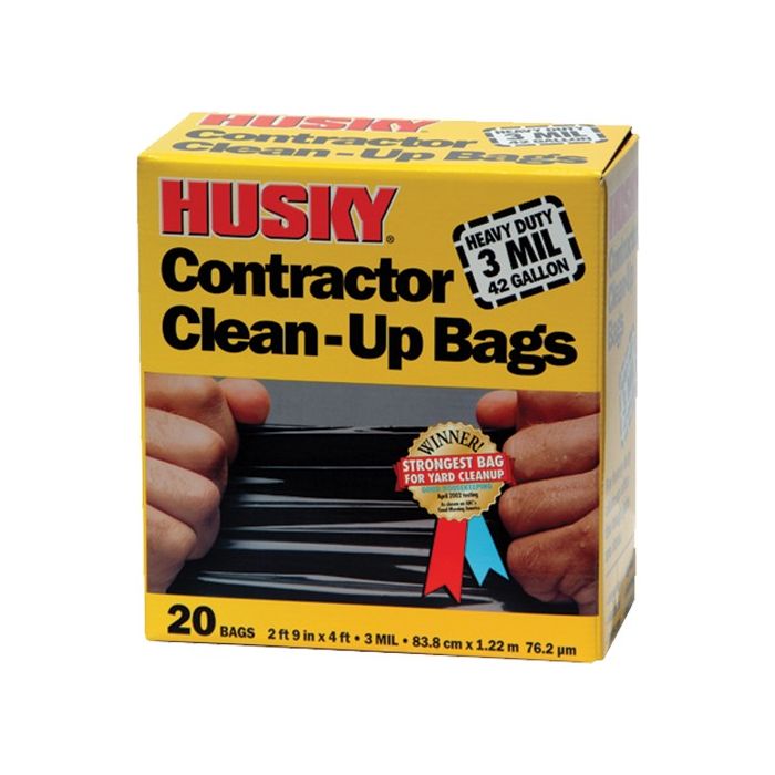Poly-America 42gal 3mil Clean Up Bag 20pk