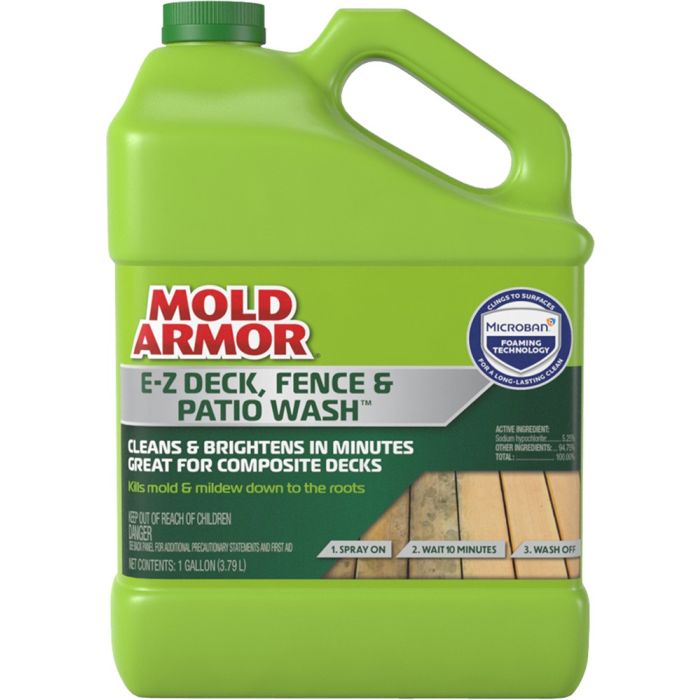 Mold Armor 1gal E-Z Deck Wash for Wood & Composite Surfaces (Case of 4)
