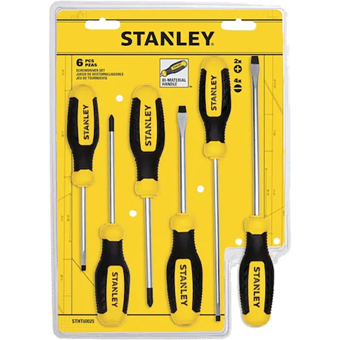 Stanley Tool 6pc Screwdriver Set