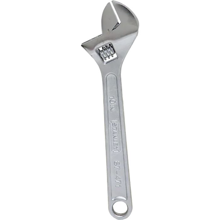 Stanley Tool 10" Chrome Adjustable Wrench