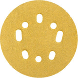 Norton 5" 5 & 8 Hole P40 Hook & Sand Paper H&L UVH Disc 20Pk