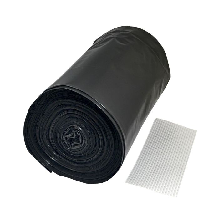 Frost King 3mil 55gal 36" x 56" Black Drum Liner (15ct)