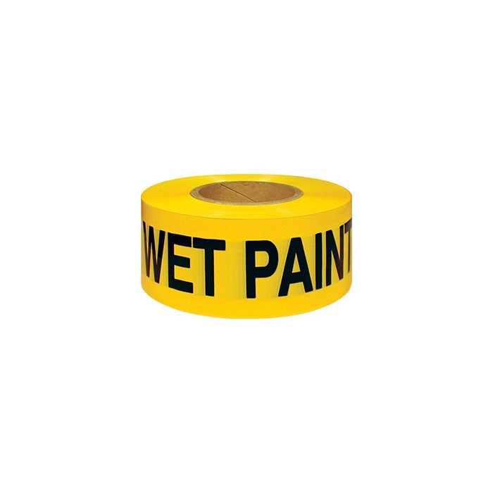 IPG 3" x 300' Yellow Wet Paint Tape
