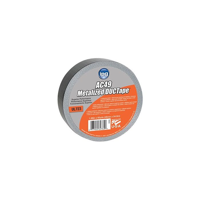 IPG 2" x 60yd Metallic Duct Tape