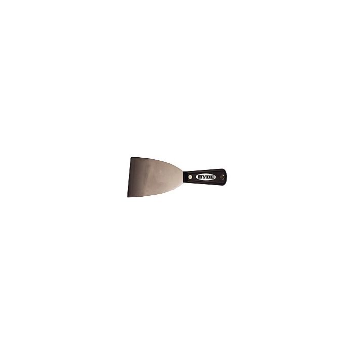 Hyde 3" Black & Silver Flex Scraper