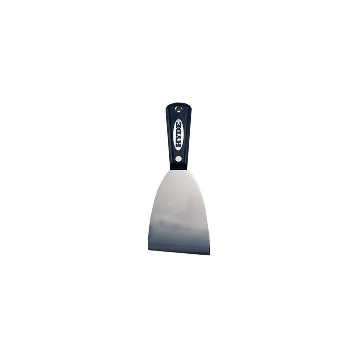 Hyde 3" Black & Silver Stiff Chisel Scraper