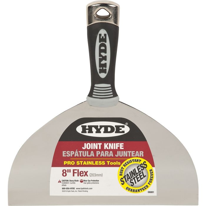 Hyde 8" Pro Stainless Flex Joint Knife Hammer Head