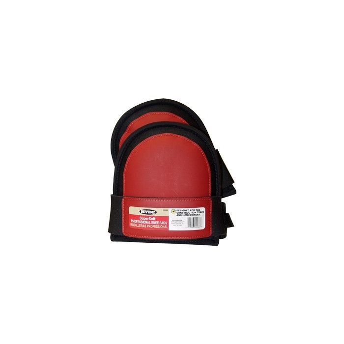 Hyde Knee Pad Soft w/ Red Stitch PVC