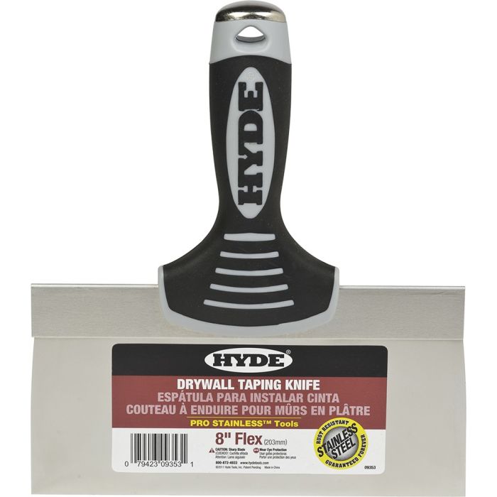 Hyde 8" Pro Stainless Taping Knife