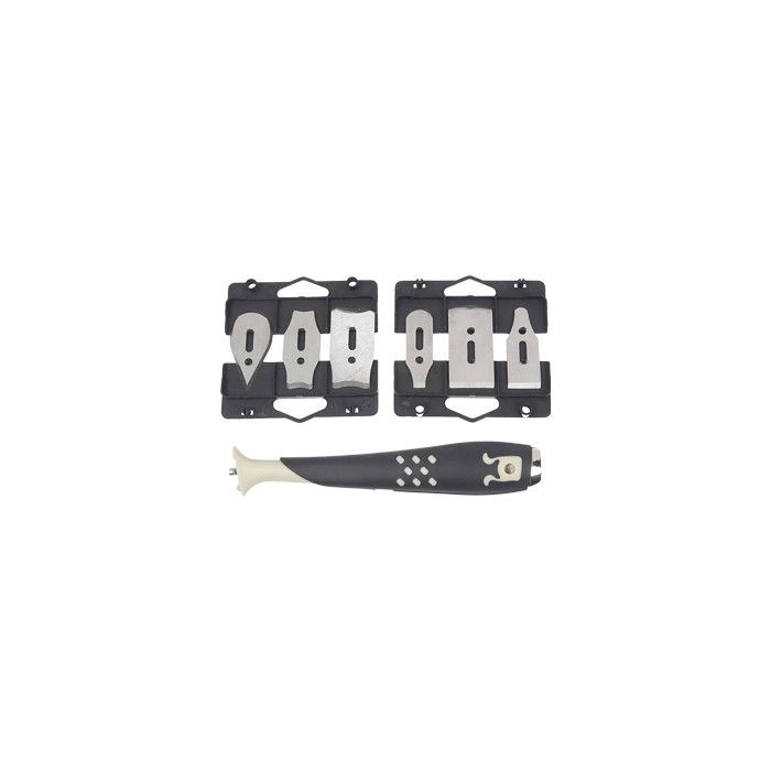 Hyde Contour Scraper Kit w/ 6 Blades