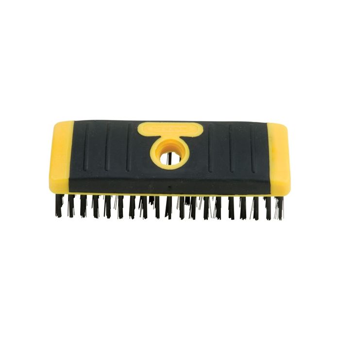 Hyde Rubber Grip Wire Scrub Brush