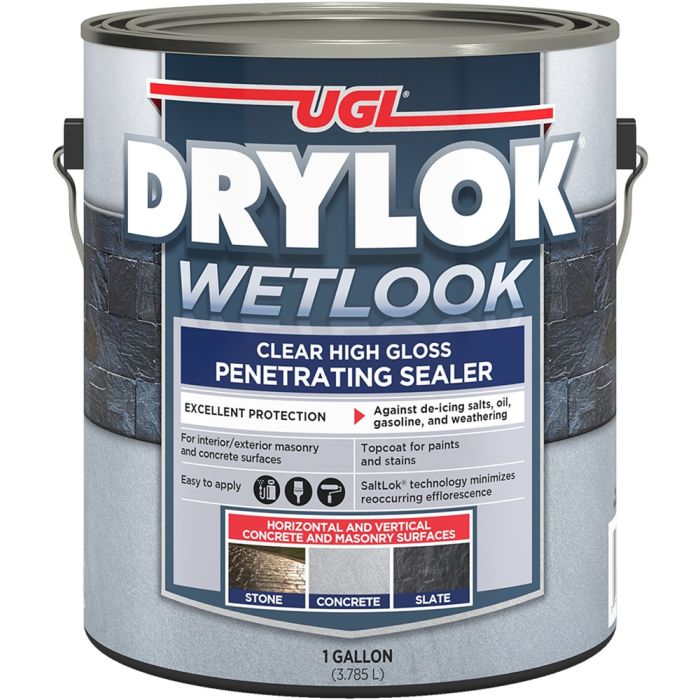 Drylok 1gal Clear High Gloss Wetlook Penetrating Sealer