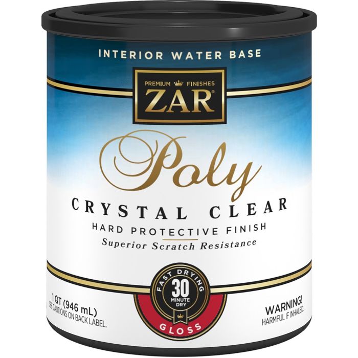 Zar Crystal Clear Interior Water-Based Polyurethanes