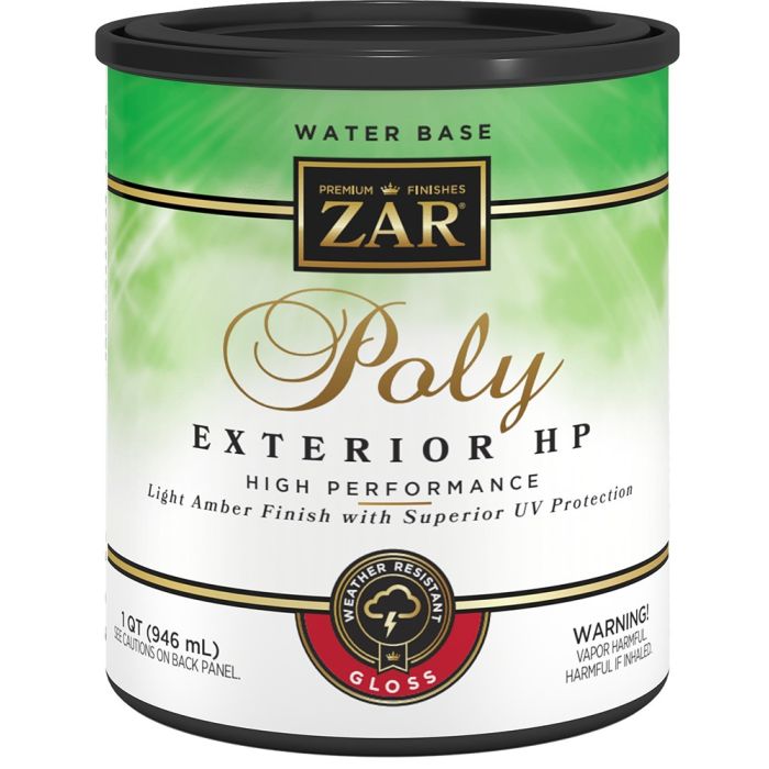 Zar High Performance Exterior Water-Based Polyurethanes