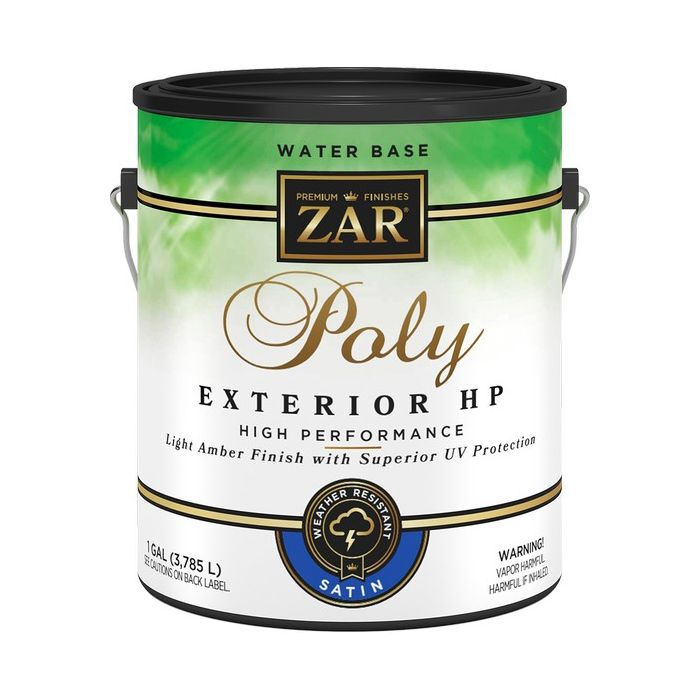 Zar High Performance Exterior Water-Based Polyurethanes