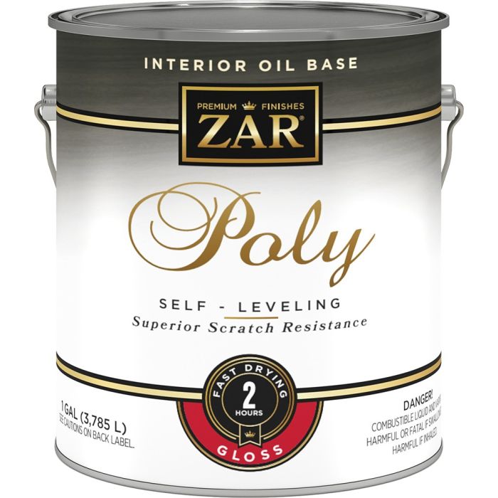Zar Poly Self-Leveling Interior Oil-Based Polyurethanes