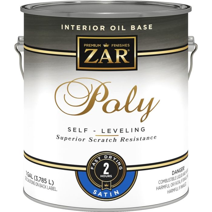 Zar Poly Self-Leveling Interior Oil-Based Polyurethanes