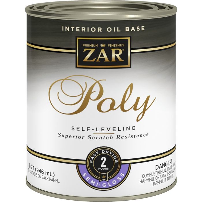 Zar Poly Self-Leveling Interior Oil-Based Polyurethanes