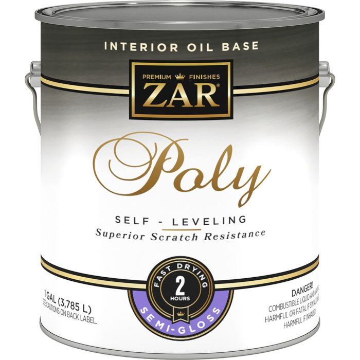 Zar Poly Self-Leveling Interior Oil-Based Polyurethanes