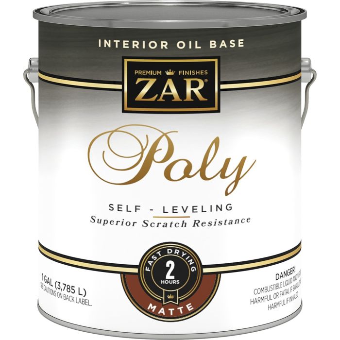 Zar Poly Self-Leveling Interior Oil-Based Polyurethanes