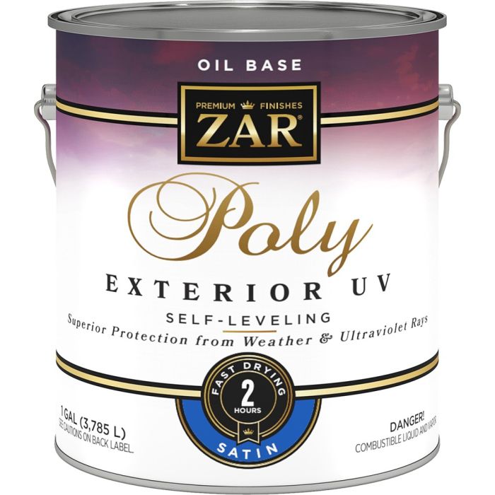 Zar Poly Exterior UV Oil-Based Polyurethanes
