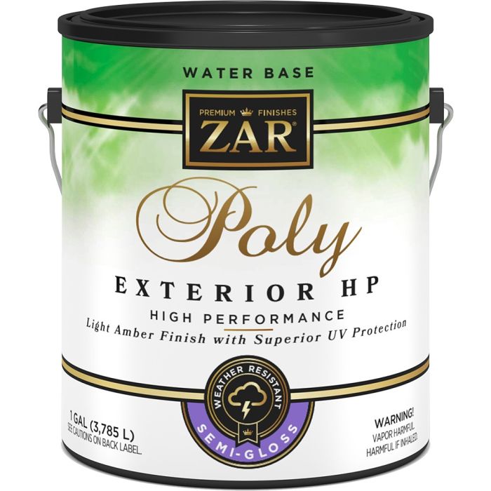 Zar High Performance Exterior Water-Based Polyurethanes