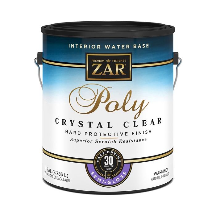Zar Crystal Clear Interior Water-Based Polyurethanes