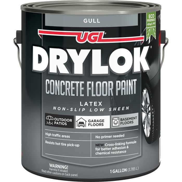 DRYLOK Water-Based Concrete Floor Paint – Interior & Exterior