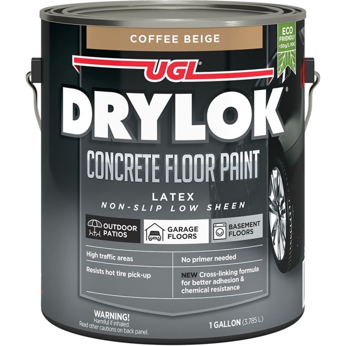 DRYLOK Water-Based Concrete Floor Paint – Interior & Exterior