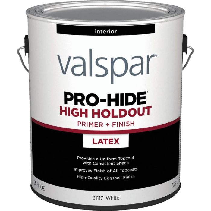Valspar 1gal White Pro-Hide Interior High Holdout Latex Primer