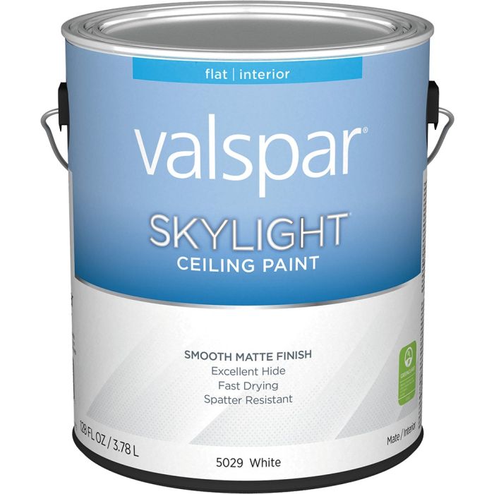 Valspar 1gal Flat Finish White Skylight Ceiling Paint