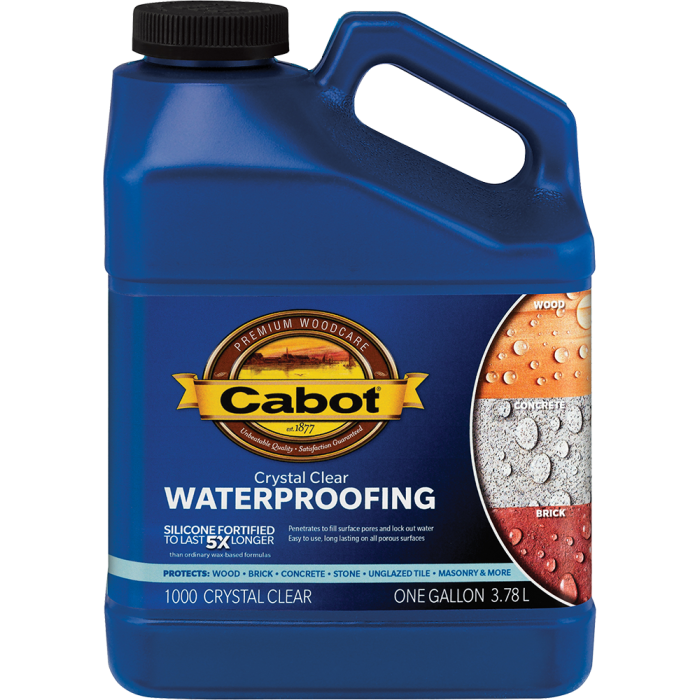 Cabot 1gal Crystal-Clear Waterproofing Sealer