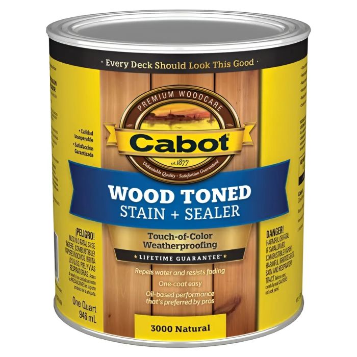 Cabot Wood-Toned Deck & Siding Stains (High Performance)