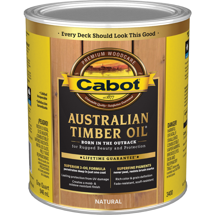 Cabot Australian Timber Oil Wood Finishes (High Performance)