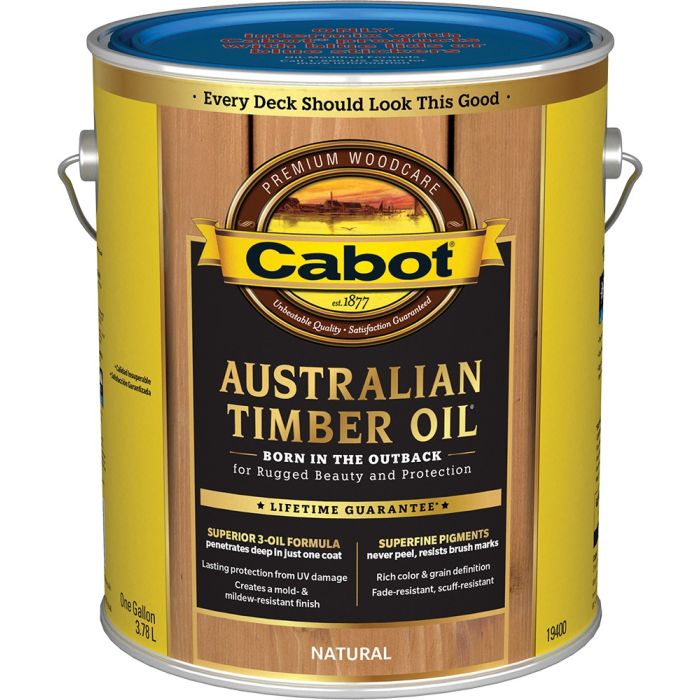 Cabot Australian Timber Oil Wood Finishes (Low Odor)