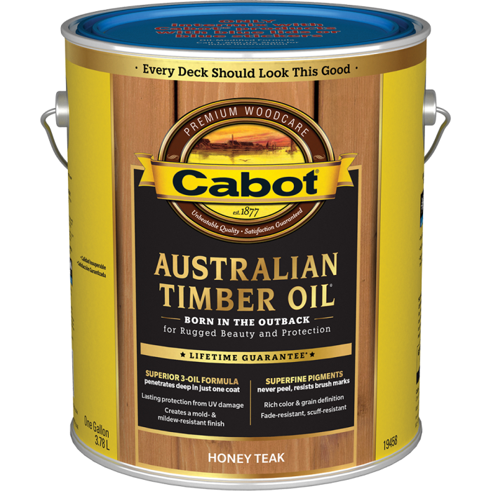 Cabot Australian Timber Oil Wood Finishes (Low Odor)