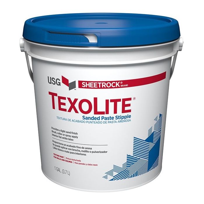 USG 1gal Texolite Sanded Paste Stipple White
